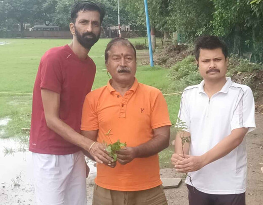 अंतरराष्ट्रीय चन्द्रमा दिवस पर पर्यावरण भारती का पौधारोपण अभियान, लगाए 108 पौधे